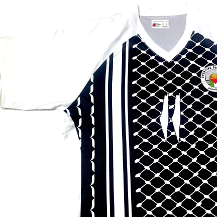 Black Kuffiyeh Football Jersey