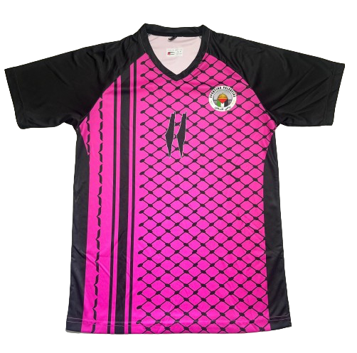 Pink Kuffiyeh Football Jersey